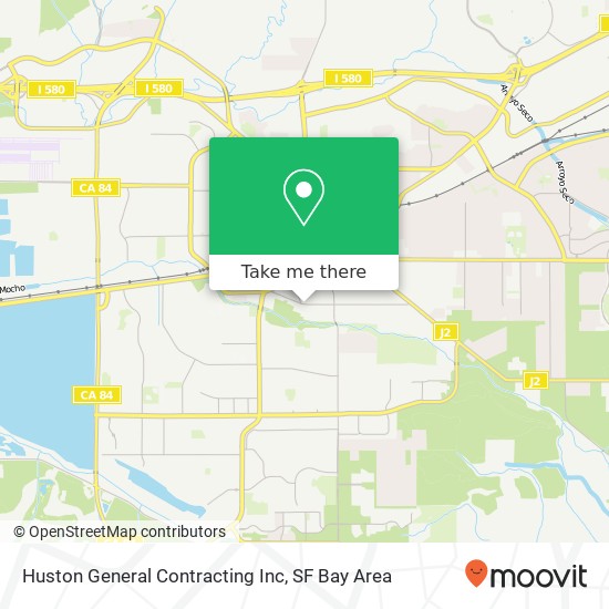 Huston General Contracting Inc map