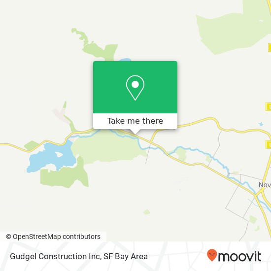 Gudgel Construction Inc map