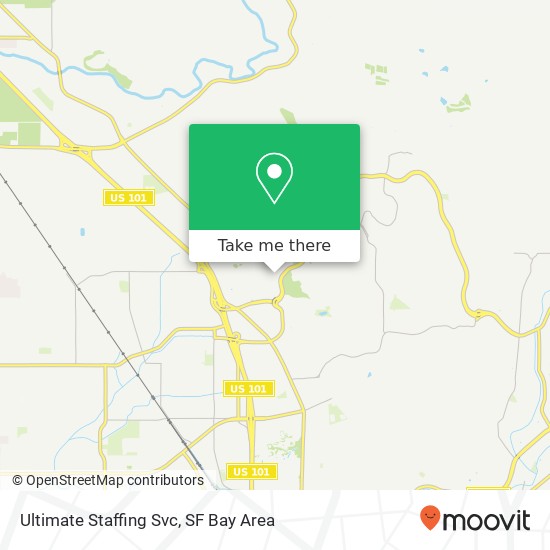 Mapa de Ultimate Staffing Svc