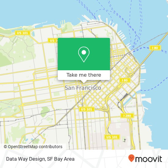 Data Way Design map