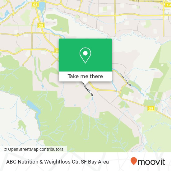 ABC Nutrition & Weightloss Ctr map