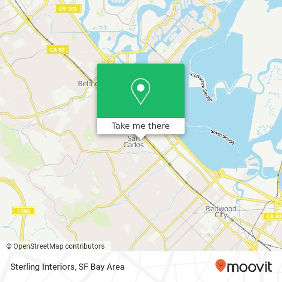Sterling Interiors map