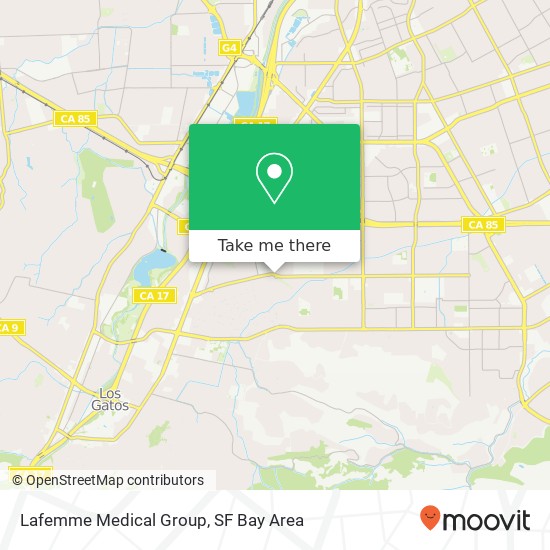 Mapa de Lafemme Medical Group