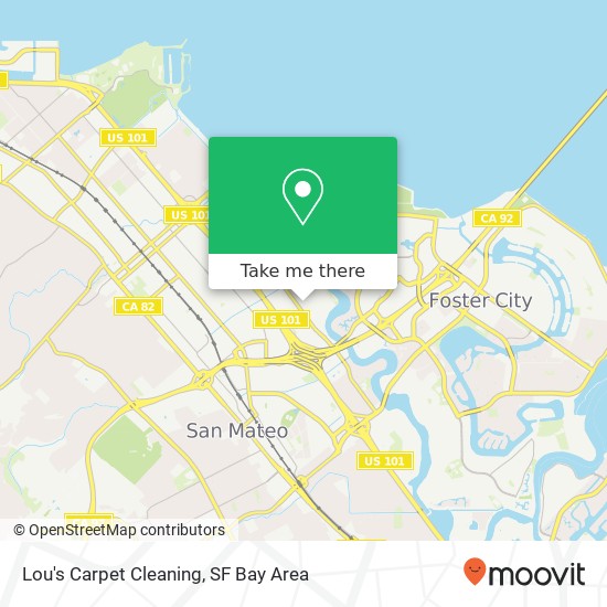 Lou's Carpet Cleaning map