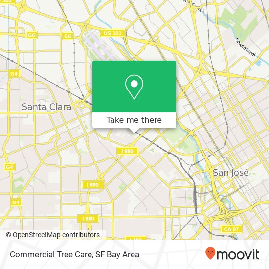 Commercial Tree Care map