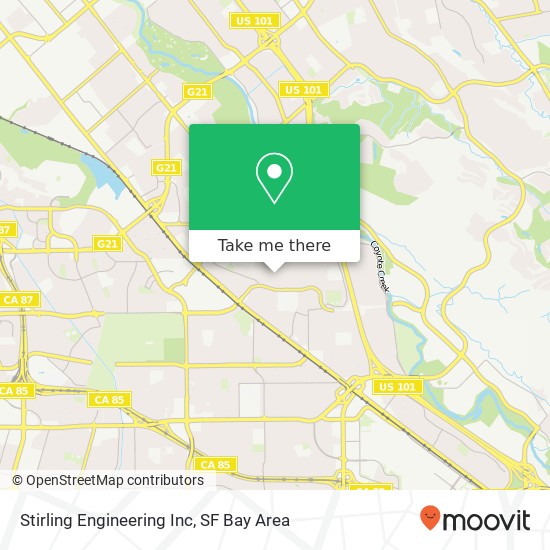Stirling Engineering Inc map