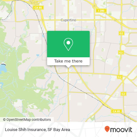 Mapa de Louise Shih Insurance