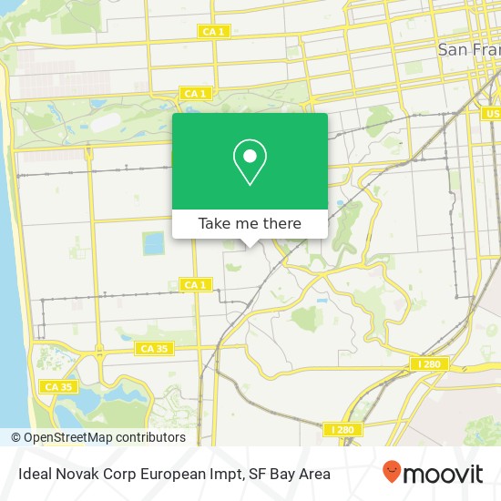 Ideal Novak Corp European Impt map