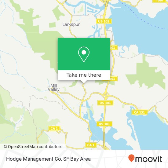 Hodge Management Co map