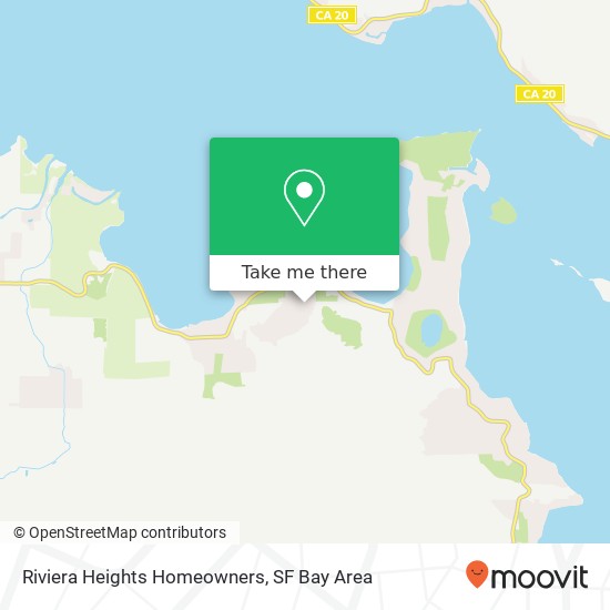 Riviera Heights Homeowners map