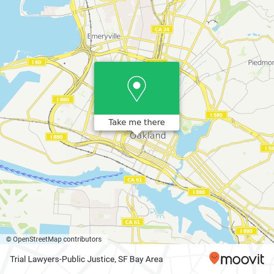 Mapa de Trial Lawyers-Public Justice