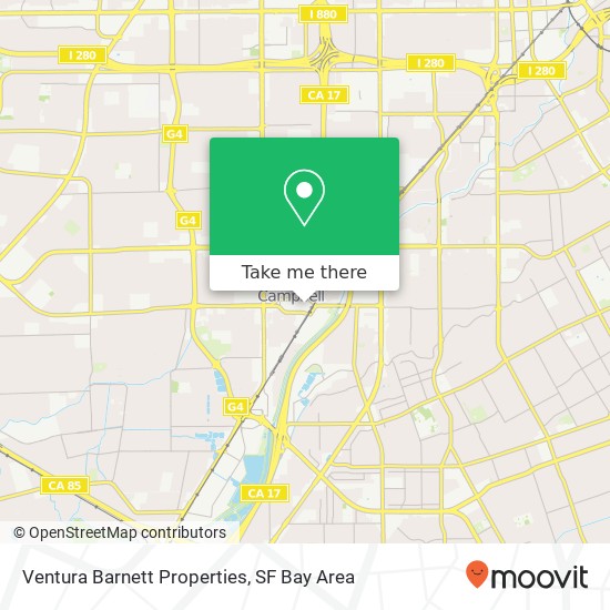 Ventura Barnett Properties map