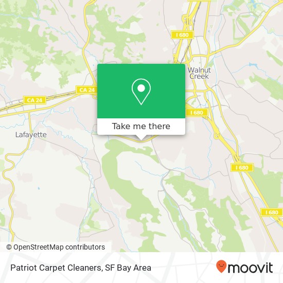 Mapa de Patriot Carpet Cleaners