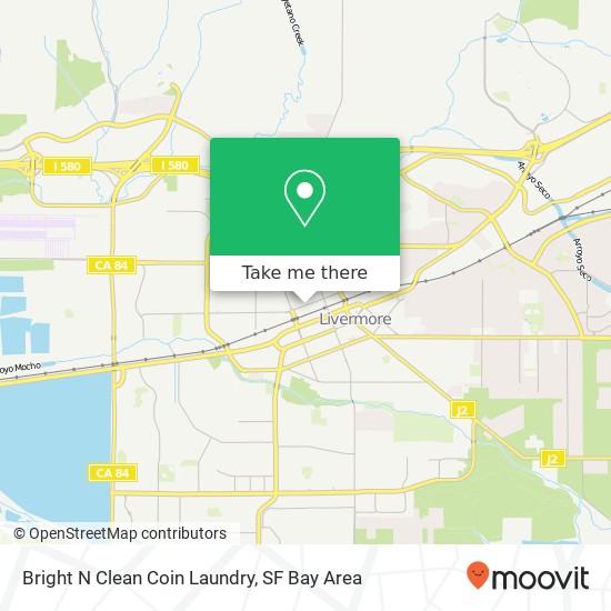 Bright N Clean Coin Laundry map