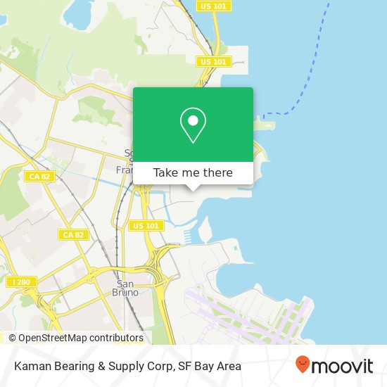 Mapa de Kaman Bearing & Supply Corp