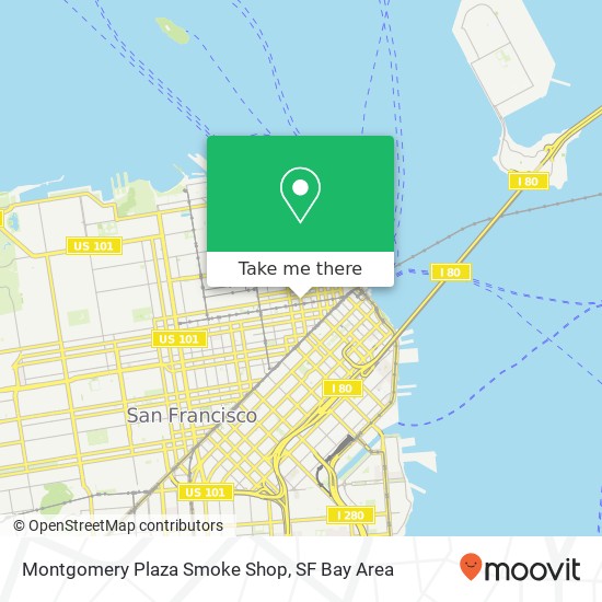 Mapa de Montgomery Plaza Smoke Shop