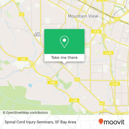 Spinal Cord Injury Seminars map