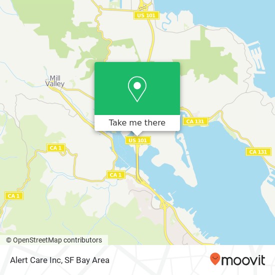 Mapa de Alert Care Inc