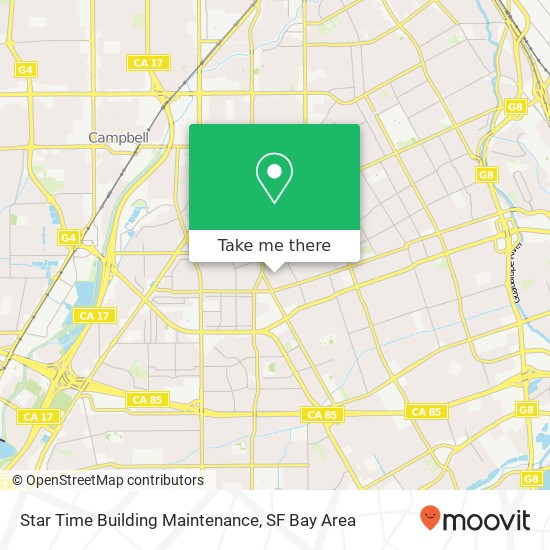 Star Time Building Maintenance map
