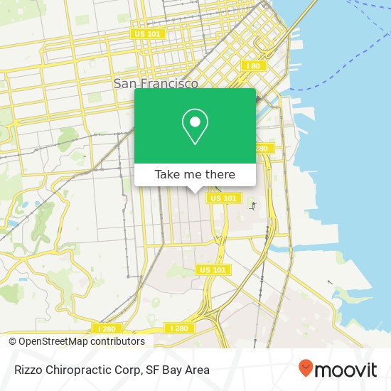 Rizzo Chiropractic Corp map