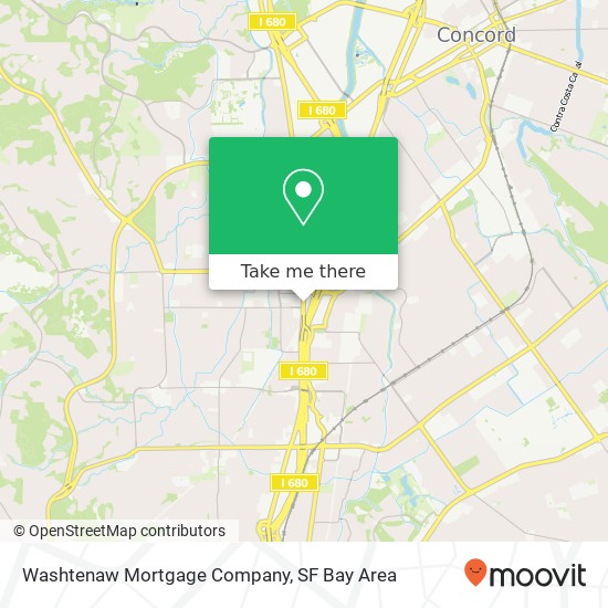 Mapa de Washtenaw Mortgage Company