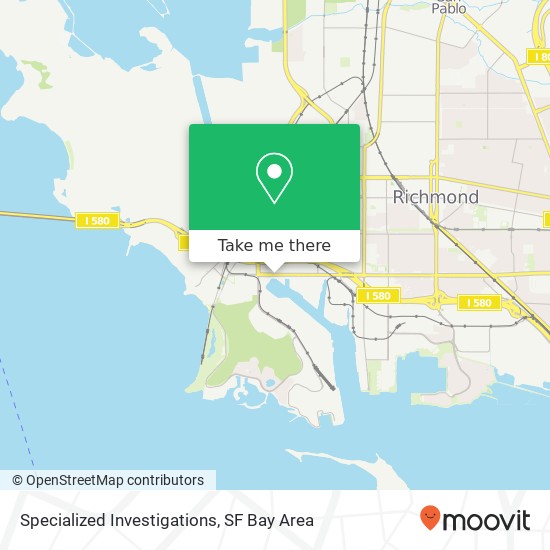 Specialized Investigations map