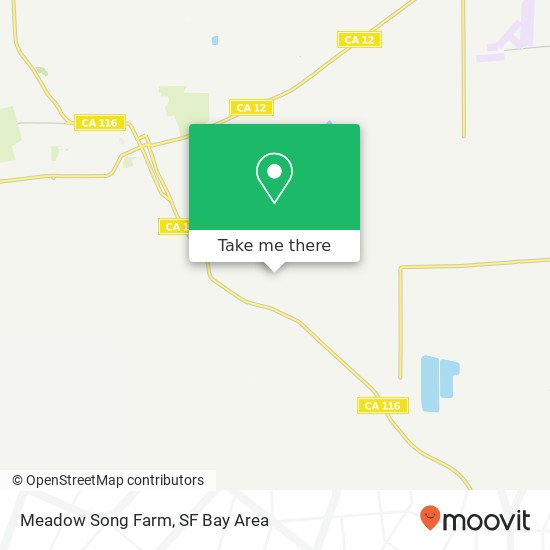 Meadow Song Farm map
