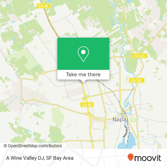 A Wine Valley DJ map