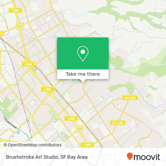 Mapa de Brushstroke Art Studio