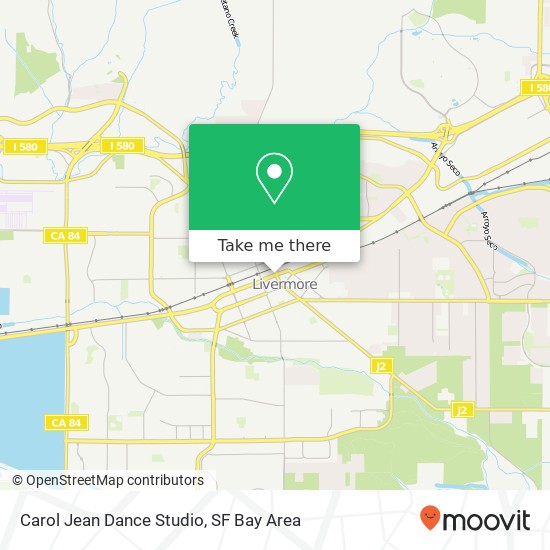 Carol Jean Dance Studio map