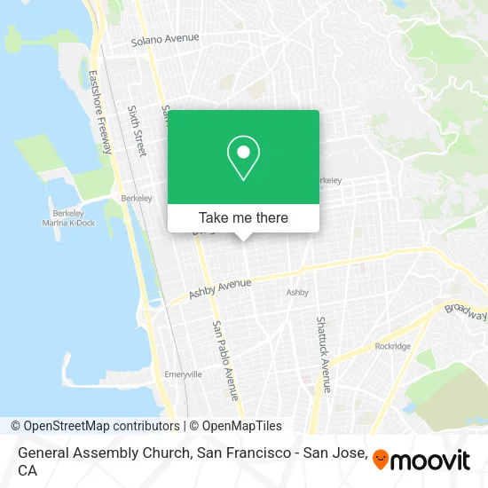 Mapa de General Assembly Church