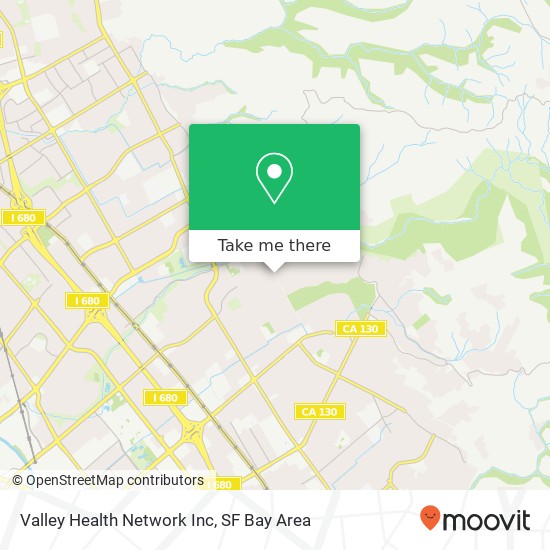 Valley Health Network Inc map