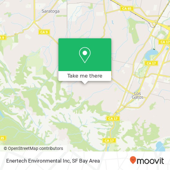 Enertech Environmental Inc map