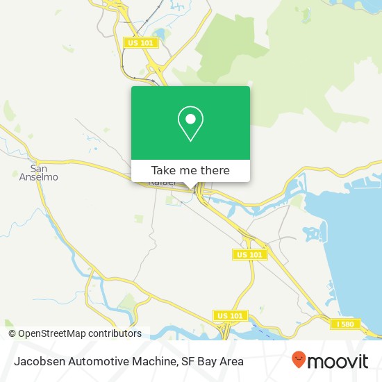 Mapa de Jacobsen Automotive Machine