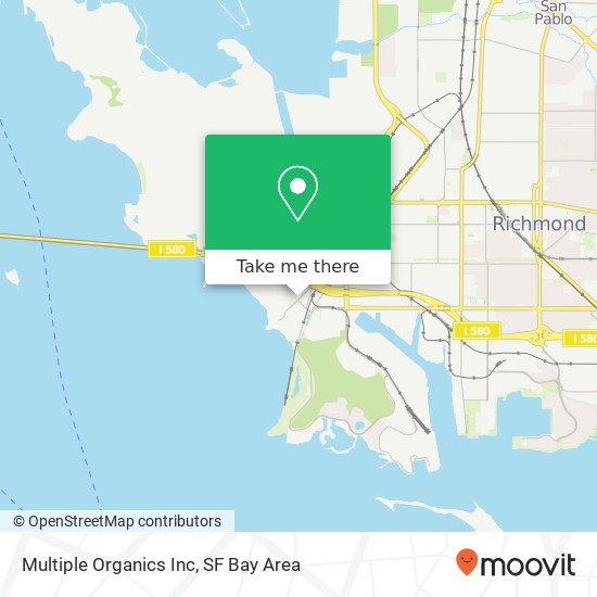 Multiple Organics Inc map