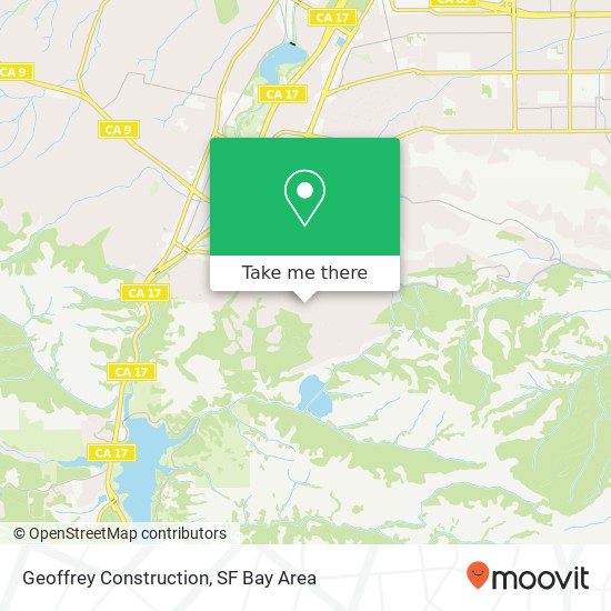 Mapa de Geoffrey Construction