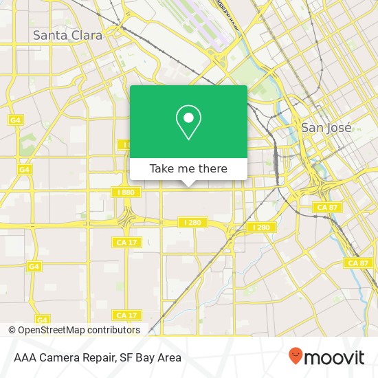 Mapa de AAA Camera Repair