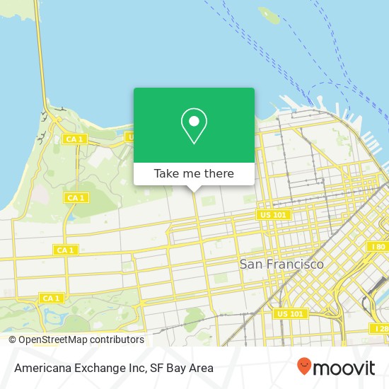 Mapa de Americana Exchange Inc