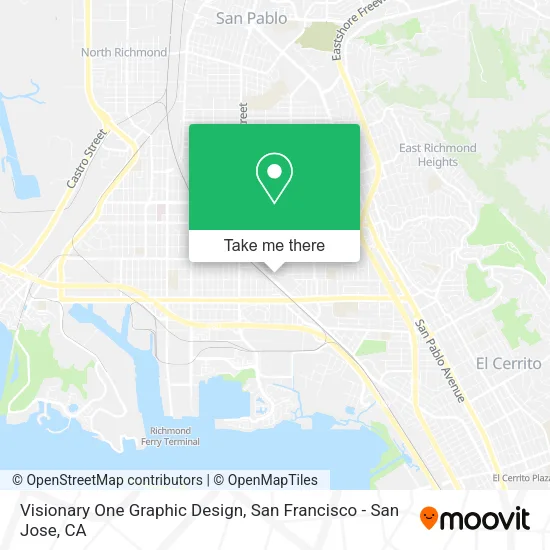 Visionary One Graphic Design map