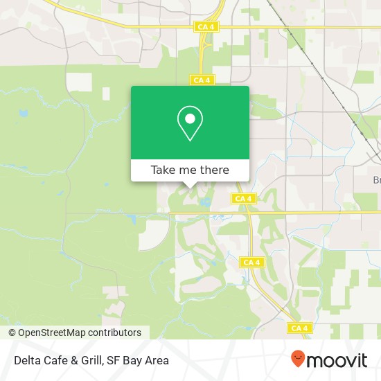 Mapa de Delta Cafe & Grill