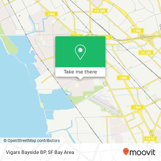Vigars Bayside BP map
