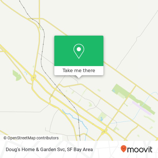 Doug's Home & Garden Svc map