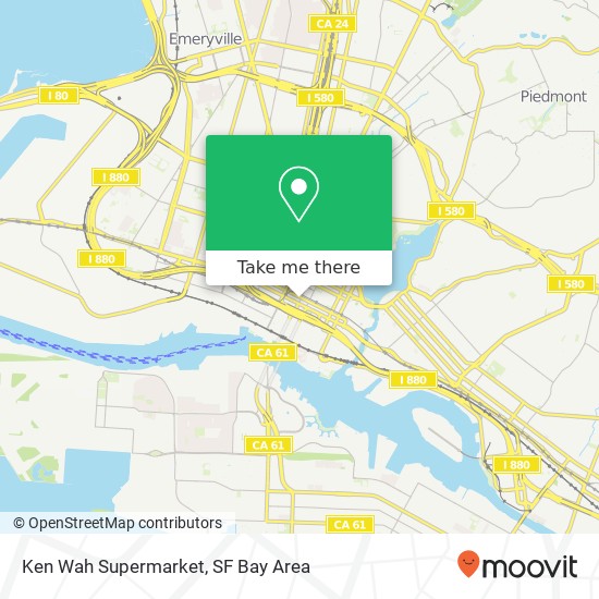 Ken Wah Supermarket map