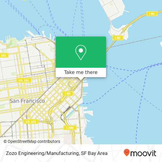 Mapa de Zozo Engineering/Manufacturing