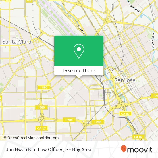 Jun Hwan Kim Law Offices map