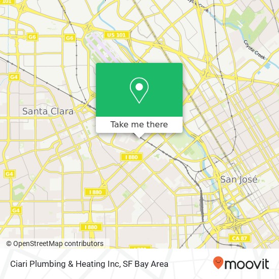 Ciari Plumbing & Heating Inc map