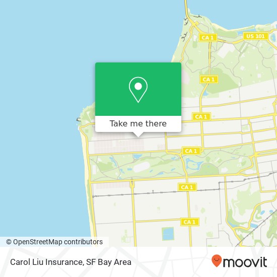 Mapa de Carol Liu Insurance