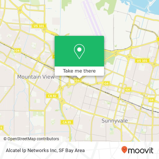 Alcatel Ip Networks Inc map