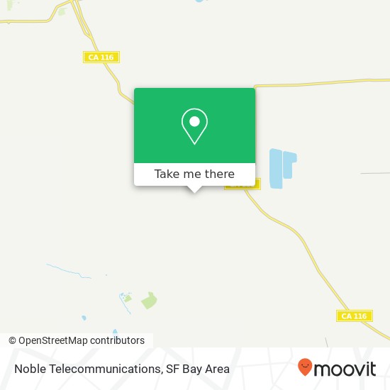 Noble Telecommunications map