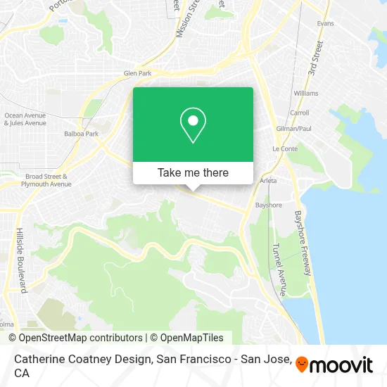 Catherine Coatney Design map
